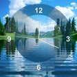 Icon of program: Lake Clock Screensaver