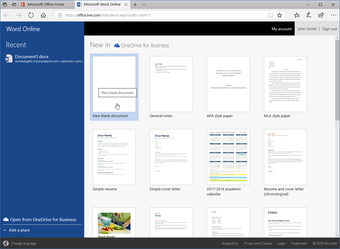 Image 0 for Microsoft Word Online