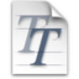 Icon of program: Free TTF to SVG Converter